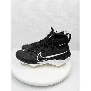 Nike Alpha Huarache NXT Mens 8 Womens 9.5 Metal Baseball Cleats Black DJ6517-001